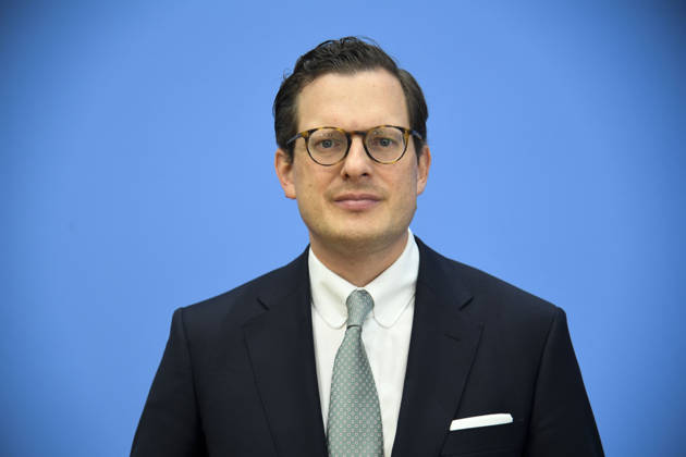 ABB BPK- Prof. Dr. Moritz Hennemann, Bundesbeauftragter für den Datenschutz und die Informationsfreiheit (BfDI) Thema Amtsantritt des neuen Bundesdatenschutzbeauftragten Schwerpunkte der kuenftigen Arbeit auf der BPK Bundespressekonferenz in Berlin am 06.10.2026 Berlin Deutschland
