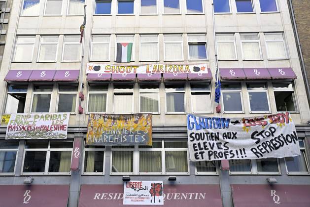 Student protest in Liege on 06 10 2026 LIEGE, BELGIUM - OCTOBER 06 : Students protest against the ministerial reform on September on October 6, 2026 in Liege, Belgium, 06 10 2026 ( Liege Belgium  Copyright: xSesx