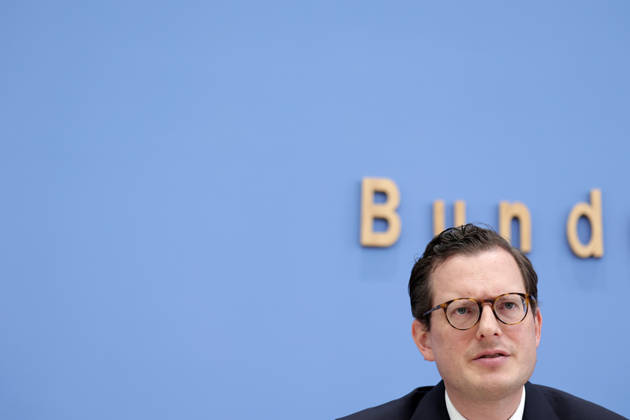 Prof. Dr. Moritz Hennemann, Bundesbeauftragter für den Datenschutz und die Informationsfreiheit, PK zu - Amtsantritt des neuen Bundesdatenschutzbeauftragten (BfDI): Schwerpunkte der künftigen Arbeit, Berlin, 06.10.2026