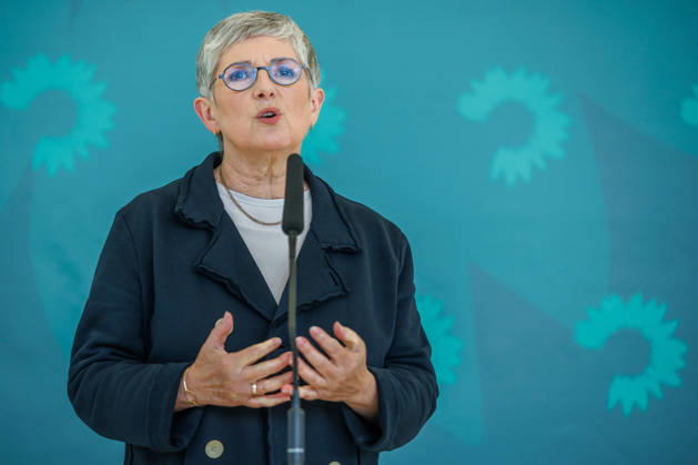 Buendnis 90 Die Gruenen im Bundestag Britta Haßelmann von Buendnis 90 Die Gruenen im Bundestag am 06.10.26 in Berlin. Berlin Berlin Deutschland Reichstag