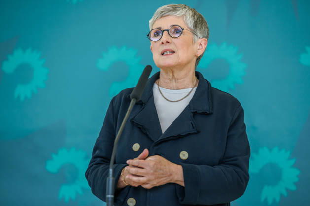Buendnis 90 Die Gruenen im Bundestag Britta Haßelmann von Buendnis 90 Die Gruenen im Bundestag am 06.10.26 in Berlin. Berlin Berlin Deutschland Reichstag