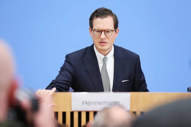Berlin, Deutschland, 06.10.2026: Bundespressekonferenz: Amtsantritt des neuen Bundesdatenschutzbeauftragten: Moritz Hennemann, Bundesbeauftragter für den Datenschutz und die Informationsfreiheit (BfDI) Copyright: xdtsxNachrichtenagenturx dts_137251