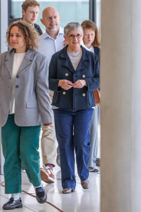 Buendnis 90 Die Gruenen im Bundestag Britta Haßelmann von Buendnis 90 Die Gruenen im Bundestag am 06.10.26 in Berlin. Berlin Berlin Deutschland Reichstag