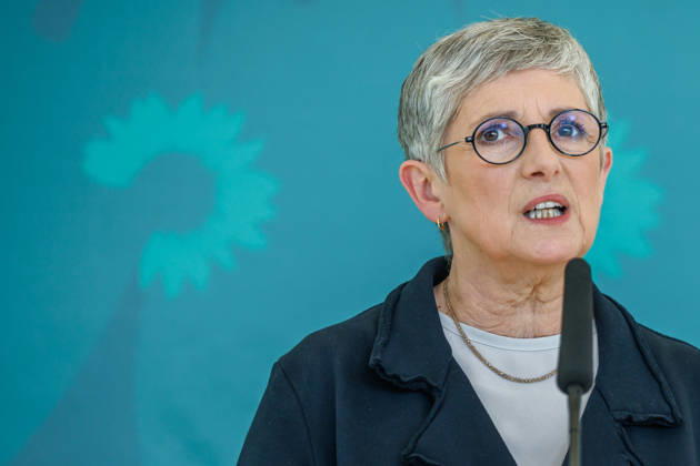 Buendnis 90 Die Gruenen im Bundestag Britta Haßelmann von Buendnis 90 Die Gruenen im Bundestag am 06.10.26 in Berlin. Berlin Berlin Deutschland Reichstag