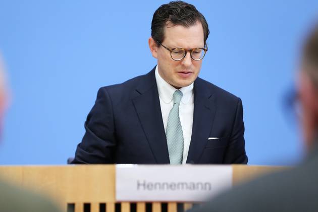 Berlin, Deutschland, 06.10.2026: Bundespressekonferenz: Amtsantritt des neuen Bundesdatenschutzbeauftragten: Moritz Hennemann, Bundesbeauftragter für den Datenschutz und die Informationsfreiheit (BfDI) Copyright: xdtsxNachrichtenagenturx dts_137271
