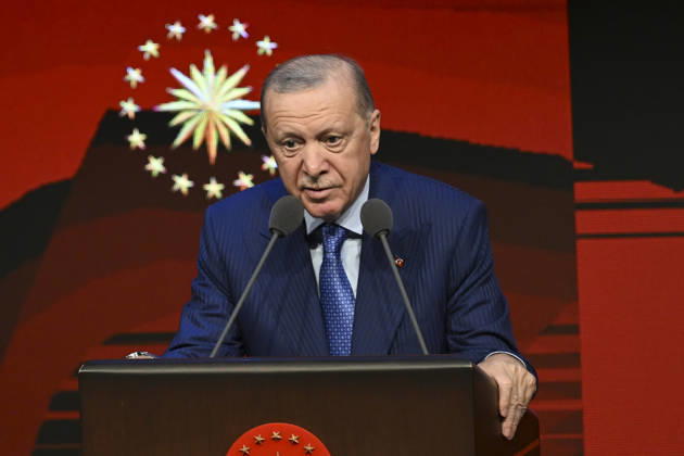 Turkish President Recep Tayyip Erdogan ANKARA, TURKIYE - OCTOBER 06: Turkish President Recep Tayyip Erdogan attends the opening ceremony of the 2026-2027 Higher Education Academic Year at Bestepe National Congress and Culture Center, on October 06, 2026 in Ankara, Turkiye. Dogukan Keskinkilic Anadolu Ankara Turkey. Editorial use only. Please get in touch for any other usage.  Copyright: x2026xAnadoluxDogukanxKeskinkilicx