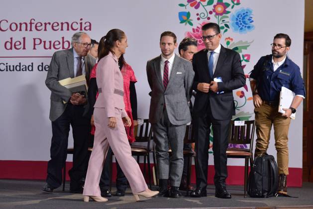 October 6, 2026: TO-45365-MEXICO , June 10, 2026. Mexican President Claudia Sheinbaum spoke about the increase in health clinics and national policy during the "People& 039;s Conference" at the National Palace in Mexico City. Clasos.com.mx  - ZUMAcs4_ 20261006_faa_cs4_045 Copyright: xJavierxLiraxOterox