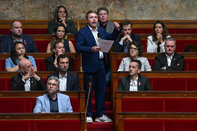 Questions to the Government in the National Assembly: Louis Boyard, Session of Questions to the Government in the National Assembly, Paris 460252, October 6, 2026, Paris, France Copyright: xL.Urmanx xStarfacex STAR_460252_029