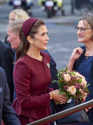 The Danish royal couple King Frederik and Queen Mary visit Danish parliament 2026-10-06 COPENHAGEN DENMARK, The Danish royal couple King Frederik and Queen Mary., The Danish Parliament (Folketinget) opens. The opening marks the beginning of a new parliamentary year., PICTURE:King Frederik and Quen Mary of Denmark arrival to Christiansborg Palace Folketinget, PHOTO:hbg-bild mega. 06 Oct 2026 Pictured: Queen Mary of Denmark.  Copyright: xThexMegaxAgencyxhbgbildx xMEGAx