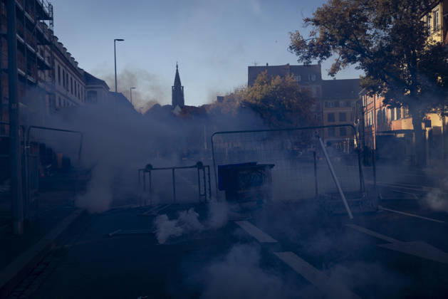NEWS : Manifestation lyceenne - Strasbourg - 06 10 2026 manifestation de lycÃ ens Ã Strasbourg, le 6 octobre 2026, dans le cadre d™un mouvement national de protestation contre les conditions d™apprentissage.  Copyright: xx