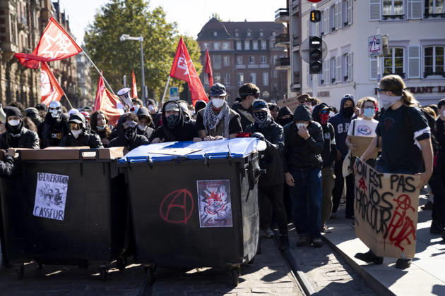 NEWS : Manifestation lyceenne - Strasbourg - 06 10 2026 manifestation de lycÃ ens Ã Strasbourg, le 6 octobre 2026, dans le cadre d™un mouvement national de protestation contre les conditions d™apprentissage.  Copyright: xelyxandroxcegarrax