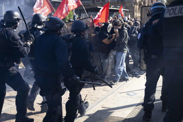 NEWS : Manifestation lyceenne - Strasbourg - 06 10 2026 manifestation de lycÃ ens Ã Strasbourg, le 6 octobre 2026, dans le cadre d™un mouvement national de protestation contre les conditions d™apprentissage.  Copyright: xelyxandroxcegarrax