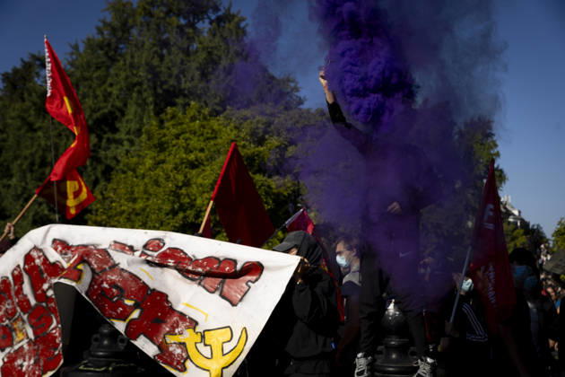 NEWS : Manifestation lyceenne - Strasbourg - 06 10 2026 manifestation de lycÃ ens Ã Strasbourg, le 6 octobre 2026, dans le cadre d™un mouvement national de protestation contre les conditions d™apprentissage.  Copyright: xelyxandroxcegarrax