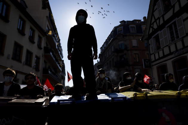 NEWS : Manifestation lyceenne - Strasbourg - 06 10 2026 manifestation de lycÃ ens Ã Strasbourg, le 6 octobre 2026, dans le cadre d™un mouvement national de protestation contre les conditions d™apprentissage.  Copyright: xelyxandroxcegarrax