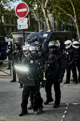 Tensions on the edge of the high school students protest in Paris, on October 6, 2026. - 06 10 2026 - France Ile-de-France (region) Paris -  AntoninxBuratx xLexPictorium LePictorium_0342110