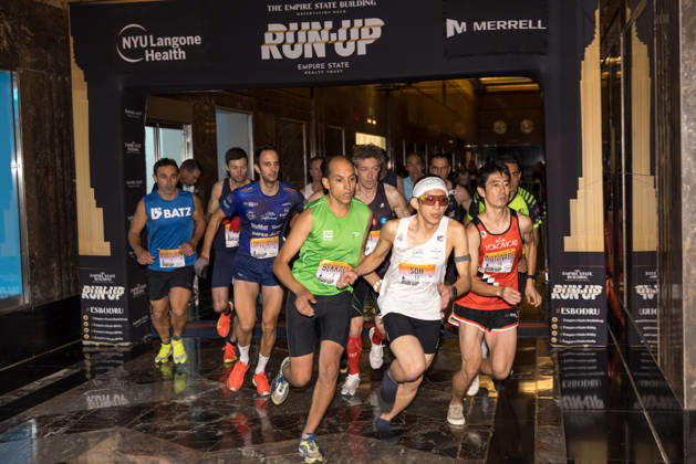October 6, 2026, New York, New York, USA: Runners participate in the 48th edition of the Empire State Building Run-Up, a vertical race held at the Empire State Building in New York City, United States. More than 200 participants from around the world climb the buildingâ€⠢s 86 floors, covering 1,576 steps and a vertical distance of 1,050 feet (320 meters), from the buildingâ€⠢s lobby to the iconic Observation Deck, on Tuesday, October 6, 2026. New York USA - ZUMAc233 20261006_zsp_c233_012 Copyright: xVanessaxCarvalhox