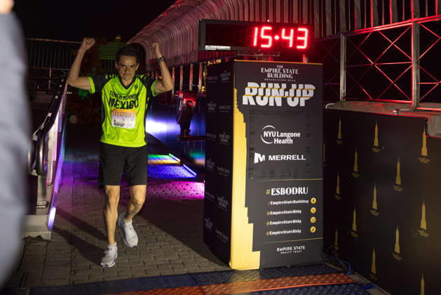October 6, 2026, New York, New York, USA: Runners participate in the 48th edition of the Empire State Building Run-Up, a vertical race held at the Empire State Building in New York City, United States. More than 200 participants from around the world climb the buildingâ€⠢s 86 floors, covering 1,576 steps and a vertical distance of 1,050 feet (320 meters), from the buildingâ€⠢s lobby to the iconic Observation Deck, on Tuesday, October 6, 2026. New York USA - ZUMAc233 20261006_zsp_c233_017 Copyright: xVanessaxCarvalhox