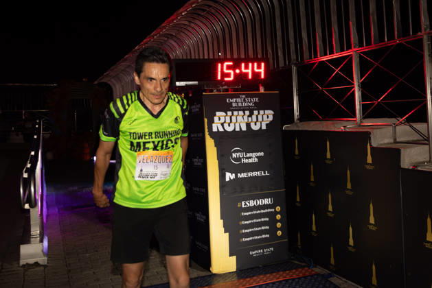 October 6, 2026, New York, New York, USA: Runners participate in the 48th edition of the Empire State Building Run-Up, a vertical race held at the Empire State Building in New York City, United States. More than 200 participants from around the world climb the buildingâ€⠢s 86 floors, covering 1,576 steps and a vertical distance of 1,050 feet (320 meters), from the buildingâ€⠢s lobby to the iconic Observation Deck, on Tuesday, October 6, 2026. New York USA - ZUMAc233 20261006_zsp_c233_019 Copyright: xVanessaxCarvalhox