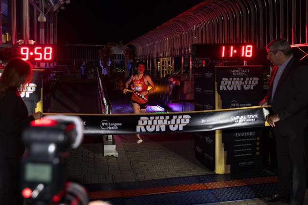 October 6, 2026, New York, New York, USA: Runners participate in the 48th edition of the Empire State Building Run-Up, a vertical race held at the Empire State Building in New York City, United States. More than 200 participants from around the world climb the buildingâ€⠢s 86 floors, covering 1,576 steps and a vertical distance of 1,050 feet (320 meters), from the buildingâ€⠢s lobby to the iconic Observation Deck, on Tuesday, October 6, 2026. New York USA - ZUMAc233 20261006_zsp_c233_024 Copyright: xVanessaxCarvalhox