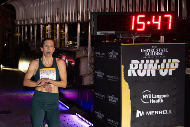 October 6, 2026, New York, New York, USA: Runners participate in the 48th edition of the Empire State Building Run-Up, a vertical race held at the Empire State Building in New York City, United States. More than 200 participants from around the world climb the buildingâ€⠢s 86 floors, covering 1,576 steps and a vertical distance of 1,050 feet (320 meters), from the buildingâ€⠢s lobby to the iconic Observation Deck, on Tuesday, October 6, 2026. New York USA - ZUMAc233 20261006_zsp_c233_023 Copyright: xVanessaxCarvalhox