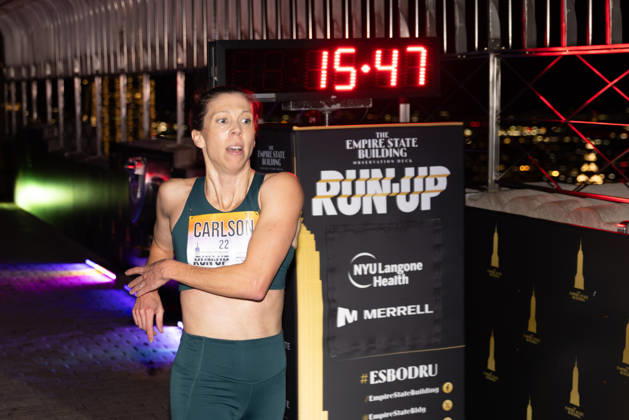 October 6, 2026, New York, New York, USA: Runners participate in the 48th edition of the Empire State Building Run-Up, a vertical race held at the Empire State Building in New York City, United States. More than 200 participants from around the world climb the buildingâ€⠢s 86 floors, covering 1,576 steps and a vertical distance of 1,050 feet (320 meters), from the buildingâ€⠢s lobby to the iconic Observation Deck, on Tuesday, October 6, 2026. New York USA - ZUMAc233 20261006_zsp_c233_025 Copyright: xVanessaxCarvalhox