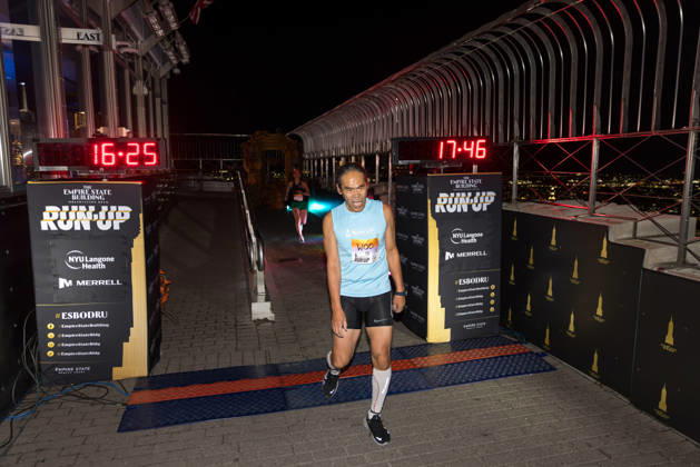 October 6, 2026, New York, New York, USA: Runners participate in the 48th edition of the Empire State Building Run-Up, a vertical race held at the Empire State Building in New York City, United States. More than 200 participants from around the world climb the buildingâ€⠢s 86 floors, covering 1,576 steps and a vertical distance of 1,050 feet (320 meters), from the buildingâ€⠢s lobby to the iconic Observation Deck, on Tuesday, October 6, 2026. New York USA - ZUMAc233 20261006_zsp_c233_037 Copyright: xVanessaxCarvalhox