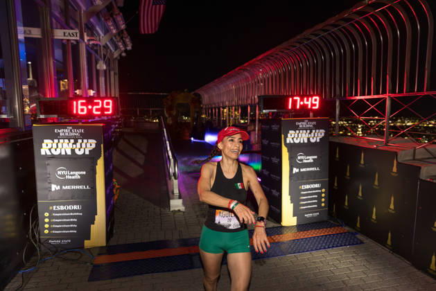 October 6, 2026, New York, New York, USA: Runners participate in the 48th edition of the Empire State Building Run-Up, a vertical race held at the Empire State Building in New York City, United States. More than 200 participants from around the world climb the buildingâ€⠢s 86 floors, covering 1,576 steps and a vertical distance of 1,050 feet (320 meters), from the buildingâ€⠢s lobby to the iconic Observation Deck, on Tuesday, October 6, 2026. New York USA - ZUMAc233 20261006_zsp_c233_041 Copyright: xVanessaxCarvalhox