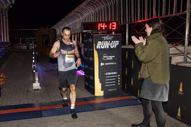 October 6, 2026, New York, New York, USA: Runners participate in the 48th edition of the Empire State Building Run-Up, a vertical race held at the Empire State Building in New York City, United States. More than 200 participants from around the world climb the buildingâ€⠢s 86 floors, covering 1,576 steps and a vertical distance of 1,050 feet (320 meters), from the buildingâ€⠢s lobby to the iconic Observation Deck, on Tuesday, October 6, 2026. New York USA - ZUMAc233 20261006_zsp_c233_044 Copyright: xVanessaxCarvalhox
