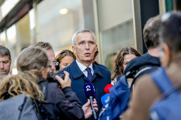 Statsbudsjett 2027 Oslo 20261007. Finansminister Jens Stoltenberg (Ap) gar fra finansdepartementet til Stortinget for fremleggelsen av statsbudsjettet for 2027. Foto: Fredrik Varfjell NTB Oslo Norge tv7KWrvARcQ EDITORIAL USE ONLY Ref:_POLtv7KWrvARcQ.jpg Copyright: xFredrikxVarfjellxx xNTBx