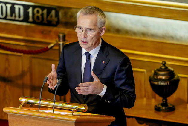 Statsbudsjett 2027 Oslo 20261007. Finansminister Jens Stoltenberg (Ap) under fremleggelsen av statsbudsjettet for 2027. Foto: Fredrik Varfjell NTB Oslo Norge h7N8a50qgh0 EDITORIAL USE ONLY Ref:_POLh7N8a50qgh0.jpg Copyright: xFredrikxVarfjellxx xNTBx