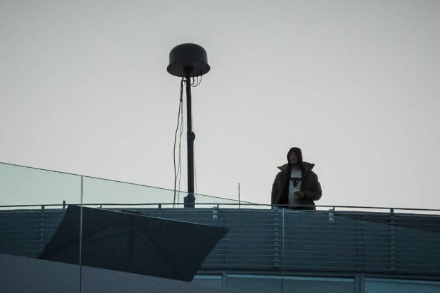 EU MED9 Summit Security personel on guard around Radisson Blu Resort & Spa during EU MED9 summit in Split, Croatia on October 7, 2027.  ZvonimirxBarisin PIXSELL