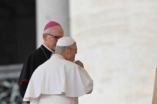 RECORD DATE NOT STATED Italy, Rome,Vatican 2026-10-07 : Pope Leo XIV during his weekly general audience in St Peter s Square Italy, Rome,Vatican 2026-10-07 : Pope Leo XIV during his weekly general audience in St Peter s Square Copyright alessia.giuliani CPP EDITORIAL USE ONLY - NO BOOKS Copyright: xAlessiaxGiuliani Catholicpressphotox