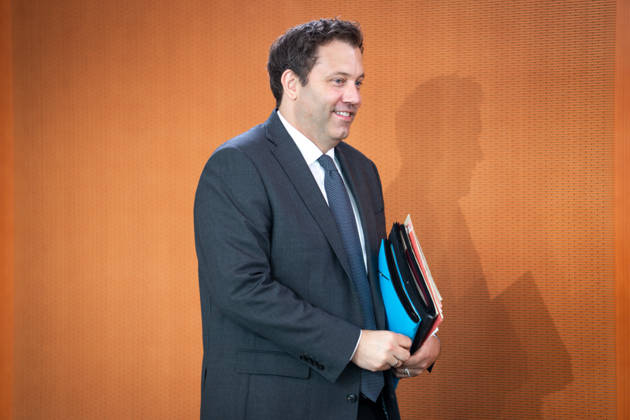 61. Sitzung des Bundeskabinett Aktuell, 07.10.2026, Berlin, Lars Klingbeil, Bundesminister der Finanzen, Vizekanzler im Portrait im Vorfeld der Kabinettssitzung, Sitzung des Bundeskabinett im Bundeskanzleramt in Berlin Berlin Berlin Deutschland