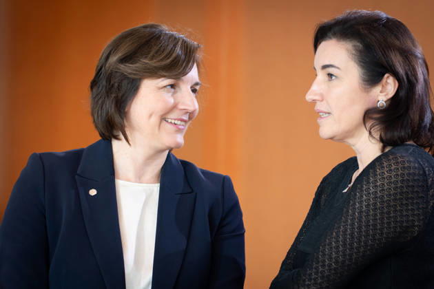 Kabinettsitzung, Bundesregierung, Auftakt Auftakt, Kabinettsitzung, Bundesregierung, Mareike Wulf, Dorothee Bär, Bundesministerin, Forschung Berlin Berlin GER