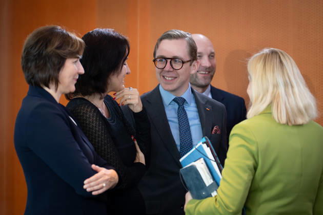 Kabinettsitzung, Bundesregierung, Auftakt Auftakt, Kabinettsitzung, Bundesregierung, Philipp Amthor, Staatsminister Berlin Berlin GER