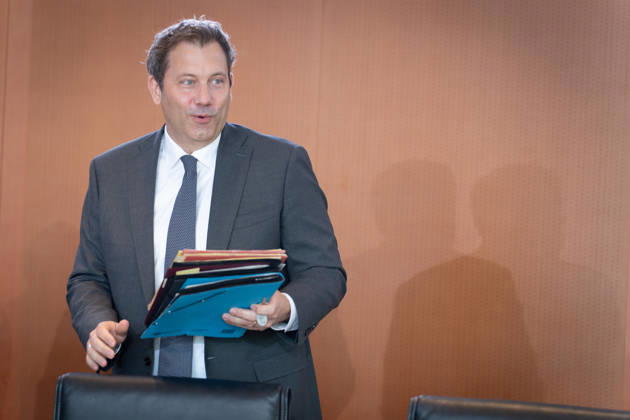 Kabinettsitzung, Bundesregierung, Auftakt Auftakt, Kabinettsitzung, Bundesregierung, Lars Klingbeil, Bundesfinanzminister, Vizekanzler Berlin Berlin GER