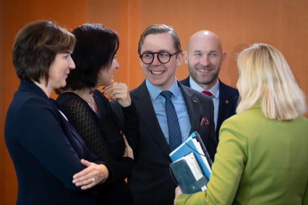 Kabinettsitzung, Bundesregierung, Auftakt Auftakt, Kabinettsitzung, Bundesregierung, Philipp Amthor, Staatsminister Berlin Berlin GER