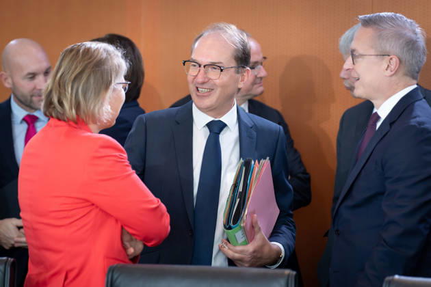 Kabinettsitzung, Bundesregierung, Auftakt Auftakt, Kabinettsitzung, Bundesregierung, Alexander Dobrindt, Bundesinnenminister, Stefanie Hubig, Bundesministerin, Justiz, Verbraucherschutz, Karsten Wildberger, Bundesminister, Digitales Berlin Berlin GER