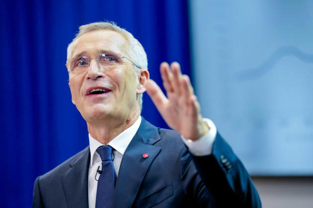 Statsbudsjett 2027 Oslo 20261007. Finansminister Jens Stoltenberg (Ap) presenterer statsbudsjettet for 2027 pa en pressekonferanse i Auditoriet i R5. Foto: Fredrik Varfjell NTB Oslo Norge 6ozY19Mfhp0 EDITORIAL USE ONLY Ref:_POL6ozY19Mfhp0.jpg Copyright: xFredrikxVarfjellxx xNTBx