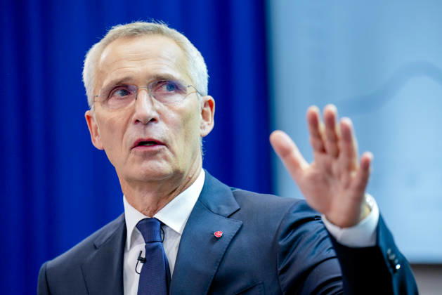 Statsbudsjett 2027 Oslo 20261007. Finansminister Jens Stoltenberg (Ap) presenterer statsbudsjettet for 2027 pa en pressekonferanse i Auditoriet i R5. Foto: Fredrik Varfjell NTB Oslo Norge AlKhmFRb2E8 EDITORIAL USE ONLY Ref:_POLAlKhmFRb2E8.jpg Copyright: xFredrikxVarfjellxx xNTBx
