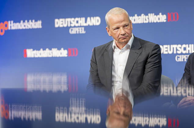 Markus Kamieth EUR, Deutschland, Berlin, 07.10.2026: Markus Kamieth CEO BASF besucht die in Berlin stattfindene Jubiläumsveranstaltung von 80 Jahre Handelsblatt und 100 Jahre WirtschaftsWoche.