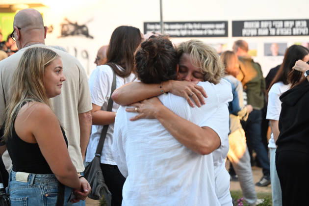 October 7, 2026, Kfar Aza, South Israel, Israel: A memorial ceremony is held in Kibbutz Kfar Aza, southern Israel, on October 7, 2026, marking three years since the Hamas-led October 7, 2023 attack. Kfar Aza was among the Israeli communities severely affected during the assault. Kfar Aza Israel - ZUMAp227 20261007_zip_p227_060 Copyright: xPaulinaxPatimerx