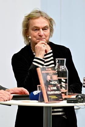 Frankfurter Buchmesse 2026. Schriftstellerin Elke Heidenreich am 07.10.2026 auf der Frankfurter Buchmesse. 20261007MWI151302