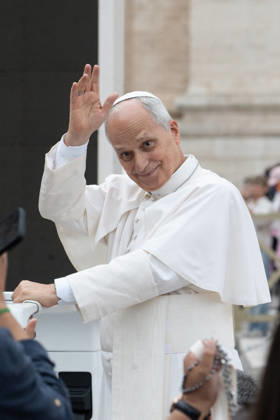 His Holiness Pope Leo Xiv Attends a Weekly General Audience at St Peter s Square in The Vatican Pope Leo XIV Rome 7 October 2026 His Holiness Pope Leo XIV attends a weekly general audience at St Peter s Square in The Vatican Vatican City on October 7, 2026. Photo by Andrea Bracaglia ABACAPRESS.COM Vatican City Vatican City Vatican (or Holy See)  Copyright: xBracagliaxAndrea ABACAx