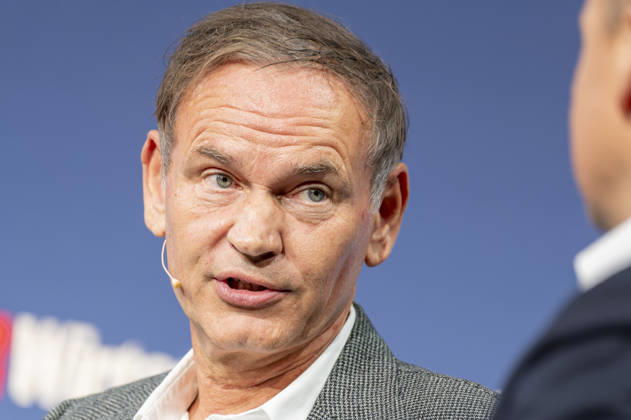Oliver Blume EUR, Deutschland, Berlin, 07.10.2026: Oliver Blume CEO Volkswagen Group, besucht die in Berlin stattfindene Jubiläumsveranstaltung von 80 Jahre Handelsblatt und 100 Jahre WirtschaftsWoche.