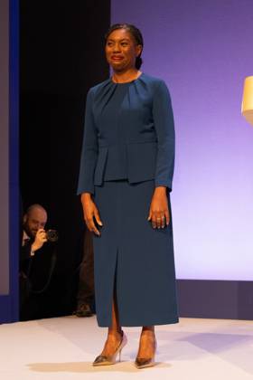 October 7, 2026, Birmingham, United Kingdom: Leader of the Conservative Party Kemi Badenoch arrives on stage to give her keynote speech at the International Convention Centre on the final day (day four) of the Conservative Party Conference at the International Convention Centre in Birmingham..The Conservative Party leader, Kemi Badenoch s gives her keynote speech at the International Convention Centre on the final day (day four) of the Conservative Party Conference at the International Convention Centre in Birmingham. The Conservative Party opened its annual conference under the slogan Stronger economy, stronger countryâ Birmingham United Kingdom - ZUMAs197 20261007_aaa_s197_052 Copyright: xPhilxLewisx