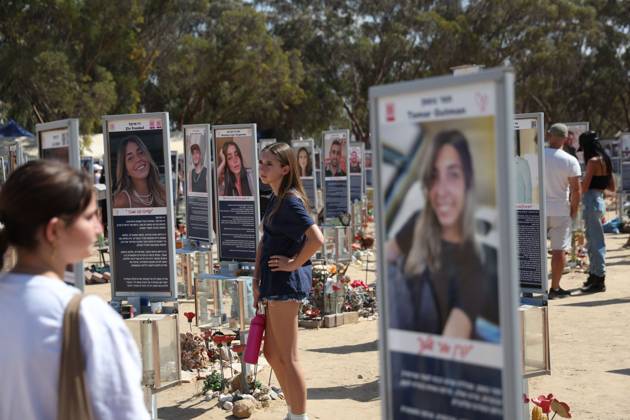 October 7, 2026, ReÃ¢â‚¬â ¢Im, Israel: REÃ¢â‚¬â ¢IM, ISRAEL, OCTOBER 7, 2026: Israelis visit the Nova music festival memorial site near ReÃ¢â‚¬â ¢im to mark the third anniversary of the October 7, 2023 attack. Visitors walk among memorials bearing the photographs and names of people killed at the festival site, where hundreds were killed during the Hamas-led attack three years earlier. Families, friends and members of the public gathered at the site to remember the victims and pay tribute to those killed. ReÃ¢â‚¬â ¢Im Israel - ZUMAq101 20261007_zna_q101_215 Copyright: xSaeedxQaqx