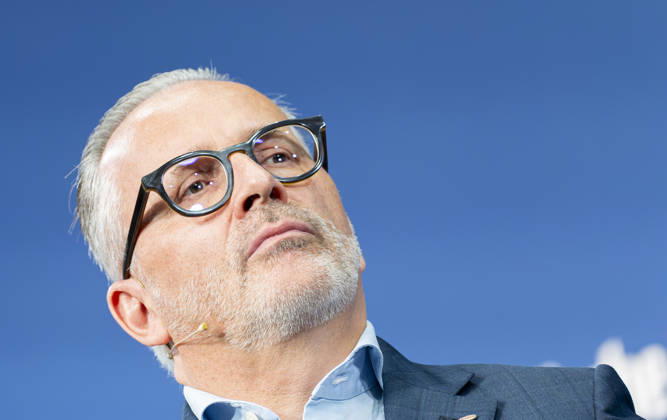 Carsten Knobel EUR, Deutschland, Berlin, 07.10.2026: Carsten Knobel CEO Henkel Europe besucht die in Berlin stattfindene Jubiläumsveranstaltung von 80 Jahre Handelsblatt und 100 Jahre WirtschaftsWoche.
