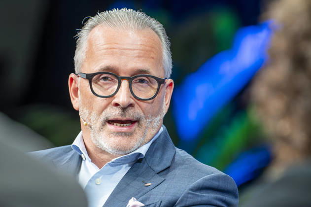 Carsten Knobel EUR, Deutschland, Berlin, 07.10.2026: Carsten Knobel CEO Henkel Europe besucht die in Berlin stattfindene Jubiläumsveranstaltung von 80 Jahre Handelsblatt und 100 Jahre WirtschaftsWoche.