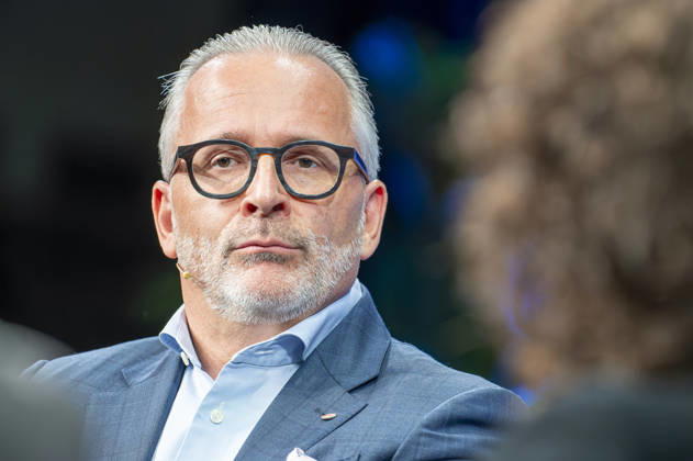 Carsten Knobel EUR, Deutschland, Berlin, 07.10.2026: Carsten Knobel CEO Henkel Europe besucht die in Berlin stattfindene Jubiläumsveranstaltung von 80 Jahre Handelsblatt und 100 Jahre WirtschaftsWoche.